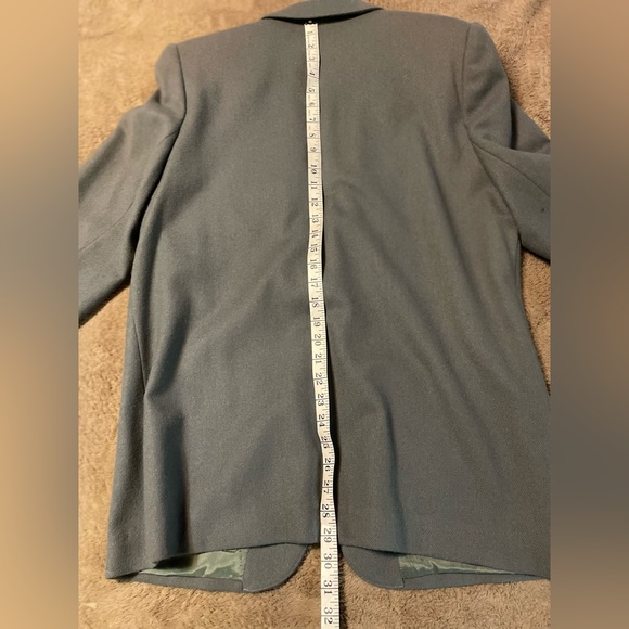 Vintage Sag Harbor Gray Wool Blazer/Jacket Women’s Sz 14 - Picture 8 of 9